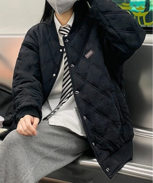 Burner（バーナー）の「【OKUOKU　0909】オーバーシルエット / ジャケット oku-outer-723017757549-45 U1（その他アウター・レディース・ブラック/カーキ/ベージュ・L/M）」の2枚目の写真