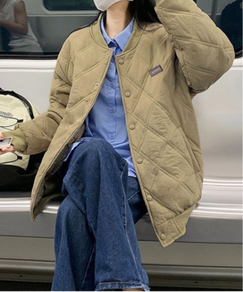 Burner（バーナー）の「【OKUOKU　0909】オーバーシルエット / ジャケット oku-outer-723017757549-45 U1（その他アウター・レディース・ブラック/カーキ/ベージュ・L/M）」の9枚目の写真