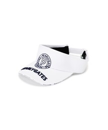 PEARLY GATES（パーリーゲイツ）の「【PEARLY GATES】サークルロゴリサイクルツイルバイザー (UNISEX)（サンバイザー・メンズ）」