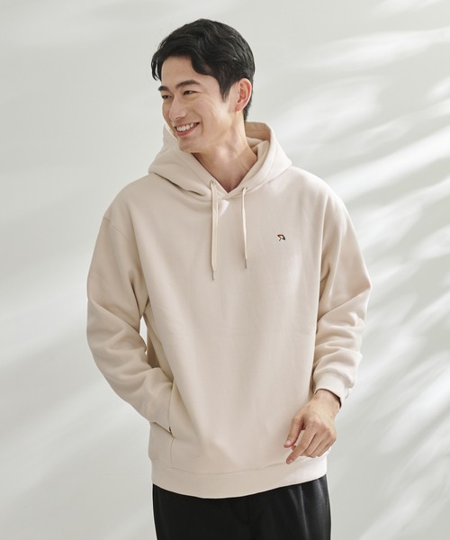 Arnold Palmer（アーノルドパーマー）の「裏起毛 シェア スウェット フーディ（パーカー・レディース・アイボリー/ダークブラウン/ブラック・M/S/XS/LL/L）」の15枚目の写真