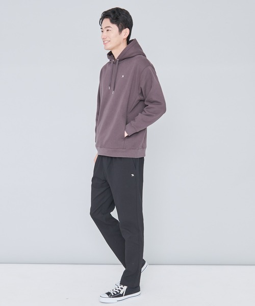 Arnold Palmer（アーノルドパーマー）の「裏起毛 シェア スウェット フーディ（パーカー・レディース・アイボリー/ダークブラウン/ブラック・M/S/XS/LL/L）」の9枚目の写真