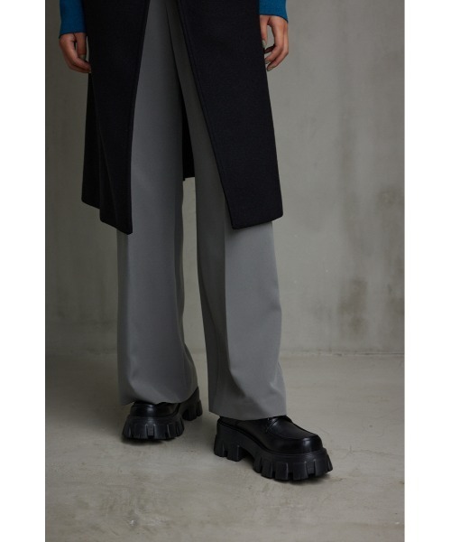 AZUL by moussy（アズールバイマウジー）の「チャンキーソールレースアップシューズ（ブーツ・レディース・ブラック・LARGE/MEDIUM/SMALL）」の8枚目の写真