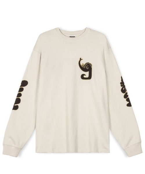 GRIMEY（グライミー）の「GRMY(GRIMEY)/グライミー/LONG SLEEVE TEE①（Tシャツ/カットソー・メンズ・ホワイト・M/L/XL）」の2枚目の写真