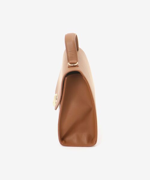 MAJESTIC LEGON（マジェスティックレゴン）の「レディモチーフハンドバッグ（ハンドバッグ・レディース・ブラック/キャメル・FREE）」の10枚目の写真