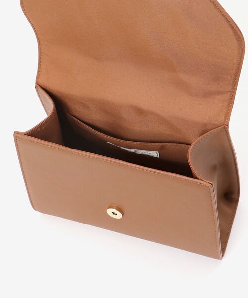 MAJESTIC LEGON（マジェスティックレゴン）の「レディモチーフハンドバッグ（ハンドバッグ・レディース・ブラック/キャメル・FREE）」の6枚目の写真