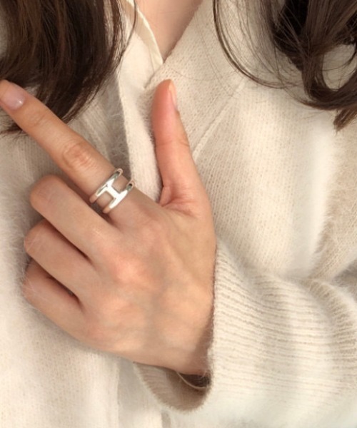 Coo+i（クーイ）の「デザインオープンリング（リング・レディース・ゴールド/シルバー・FREE）」の11枚目の写真