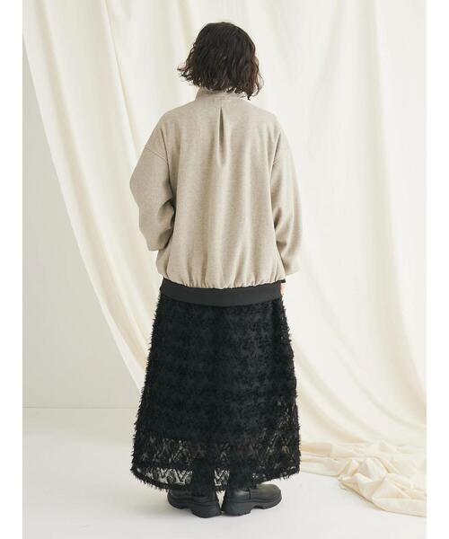 CRAFT STANDARD BOUTIQUE（クラフトスタンダードブティック）の「エッグブルゾン（ブルゾン・レディース・ベージュ/ブラック・FREE）」の21枚目の写真