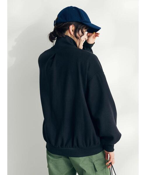 CRAFT STANDARD BOUTIQUE（クラフトスタンダードブティック）の「エッグブルゾン（ブルゾン・レディース・ベージュ/ブラック・FREE）」の12枚目の写真