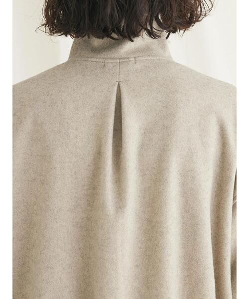 CRAFT STANDARD BOUTIQUE（クラフトスタンダードブティック）の「エッグブルゾン（ブルゾン・レディース・ベージュ/ブラック・FREE）」の5枚目の写真