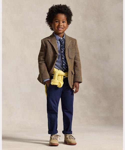 POLO RALPH LAUREN CHILDRENSWEAR(ポロ ラルフ ローレン チルドレンズウェア)の「ギンガム コットン ポプリン シャツ(シャツ/ブラウス・キッズ・ブルー・7/3/6/4)」の8枚目の写真