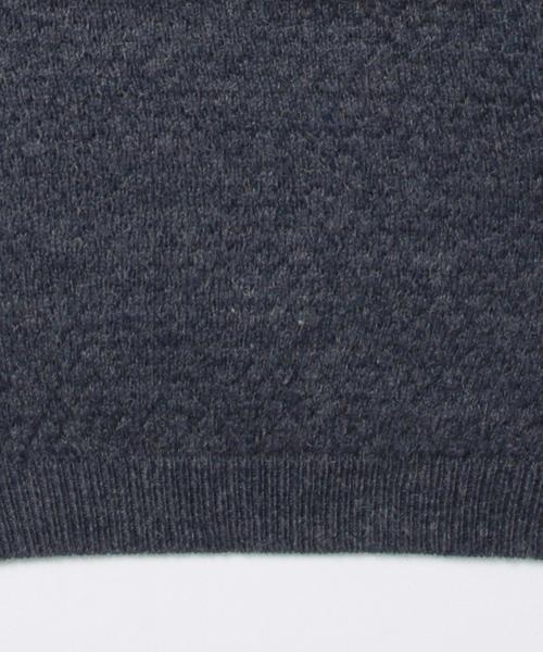 B:MING by BEAMS（ビーミングバイビームス）の「ビーミング by ビームス / アルパカポップコーンクルー（ニット/セーター・メンズ・ライトグレー/ブラウン/インディゴブルー/ネイビー・X-LARGE/SMALL/MEDIUM/LARGE）」の17枚目の写真