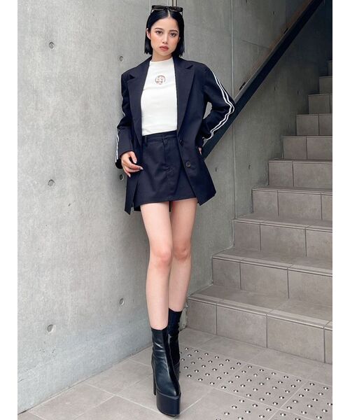 GG MOLDリブニットトップス（ニット/セーター）｜GYDA（ジェイダ）の