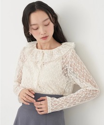 earth music&ecology | ポコポコレースブラウス(シャツ/ブラウス)