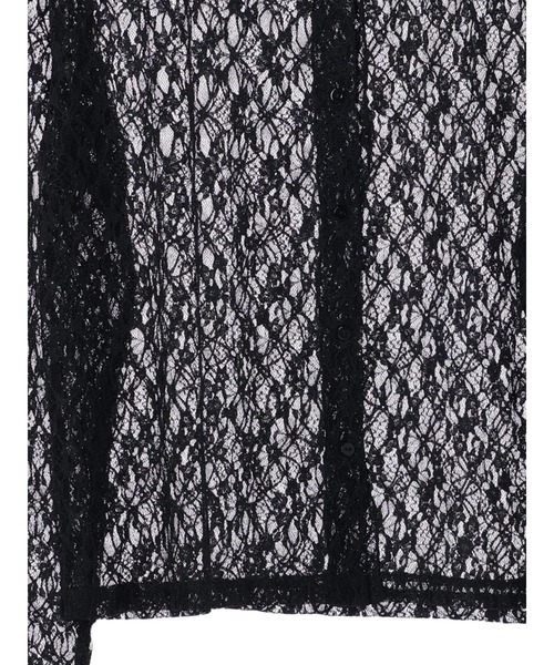 earth music&ecology（アースミュージックアンドエコロジー）の「ポコポコレースブラウス（シャツ/ブラウス・レディース・ブラック/アイボリー・FREE）」の18枚目の写真