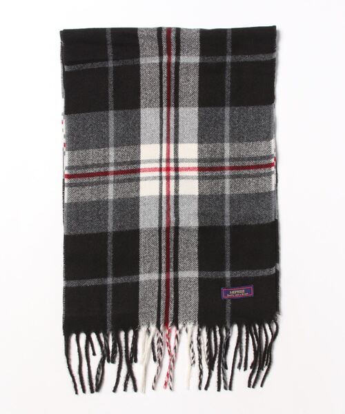 Right-on(ライトオン)の「チェック柄マフラー(マフラー・メンズ・ブラック/ネイビー/ベージュ・フリー)」の8枚目の写真