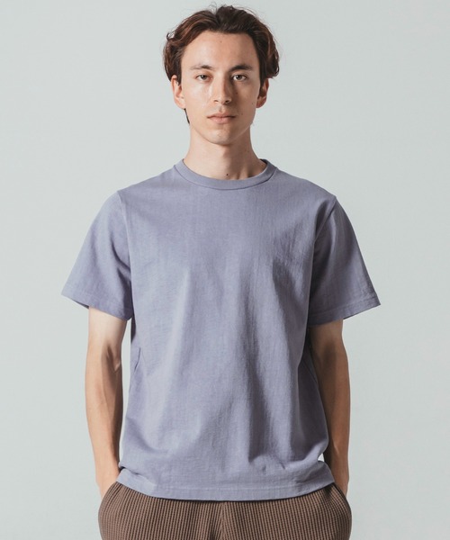 Jackman（ジャックマン）の「Dotsume T-Shirt（Tシャツ/カットソー・メンズ・シルバーグレー/グレー系その他2/オフホワイト/グレー/ブラック/エメラルドブルー/ベージュ系その他/パープル系その他/ネイビー/ラベンダー/グリーン/オリーブ/スモークピンク/ホワイト系その他2/モスグリーン・X-LARGE/MEDIUM/SMALL/LARGE）」の14枚目の写真