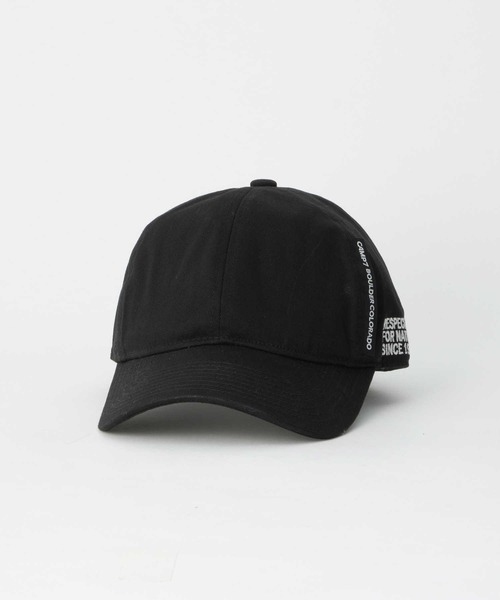 CAMP7（キャンプセブン）の「【CAMP7】テープロゴキャップ（キャップ・レディース・ベージュ/ブラック・フリー）」の11枚目の写真