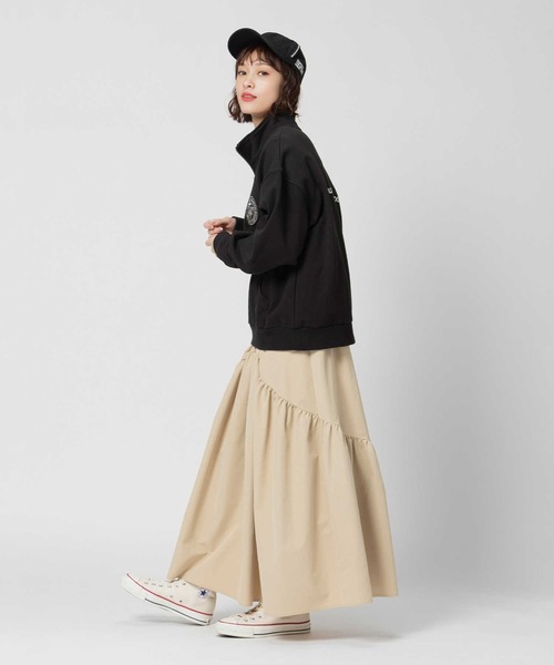 CAMP7（キャンプセブン）の「【CAMP7】テープロゴキャップ（キャップ・レディース・ベージュ/ブラック・フリー）」の12枚目の写真