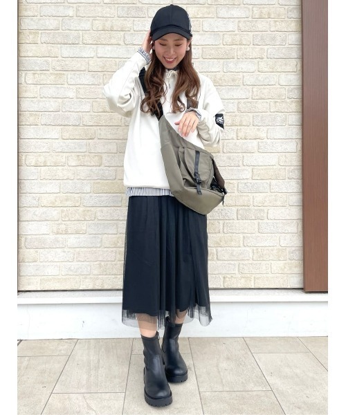 CAMP7（キャンプセブン）の「【CAMP7】テープロゴキャップ（キャップ・レディース・ベージュ/ブラック・フリー）」の13枚目の写真