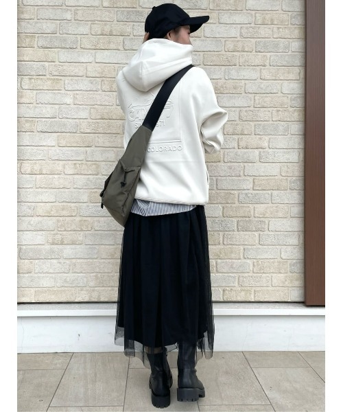 CAMP7（キャンプセブン）の「【CAMP7】テープロゴキャップ（キャップ・レディース・ベージュ/ブラック・フリー）」の15枚目の写真