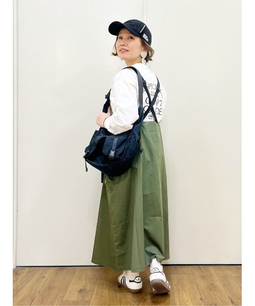 CAMP7（キャンプセブン）の「【CAMP7】テープロゴキャップ（キャップ・レディース・ベージュ/ブラック・フリー）」の21枚目の写真