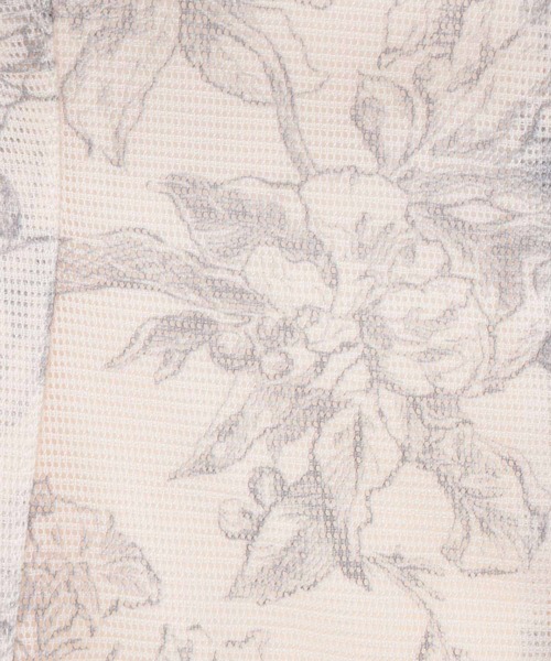 31 Sons de mode(トランテアン ソン ドゥ モード)の「花柄メッシュスカート(スカート・レディース・グレー/ブルー・38/36)」の9枚目の写真