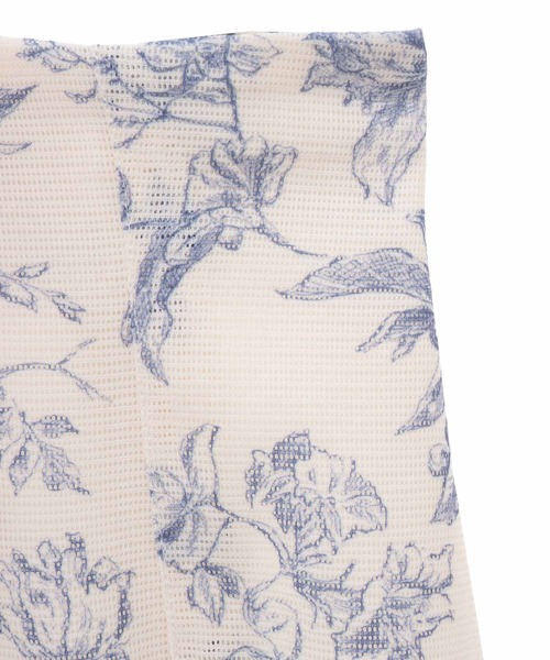 31 Sons de mode(トランテアン ソン ドゥ モード)の「花柄メッシュスカート(スカート・レディース・グレー/ブルー・38/36)」の10枚目の写真