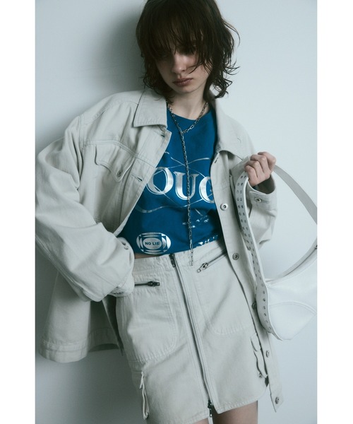 セール】FRONT ZIP SAFARI SK-E フロント ジップ サファリ