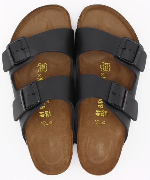SHIPS（シップス）の「BIRKENSTOCK: 【ARIZONA】 スムースレザー（サンダル・メンズ・ホワイト/ブラック・41/39/40/42/43）」の5枚目の写真