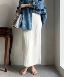 DouDou | リブニットタイトスカート(スカート)