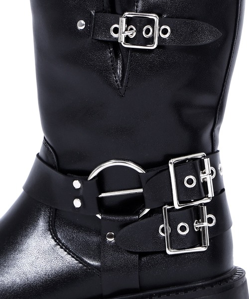 セール】ミドルエンジニアブーツ（ブーツ）｜Figments（フィグメンツ