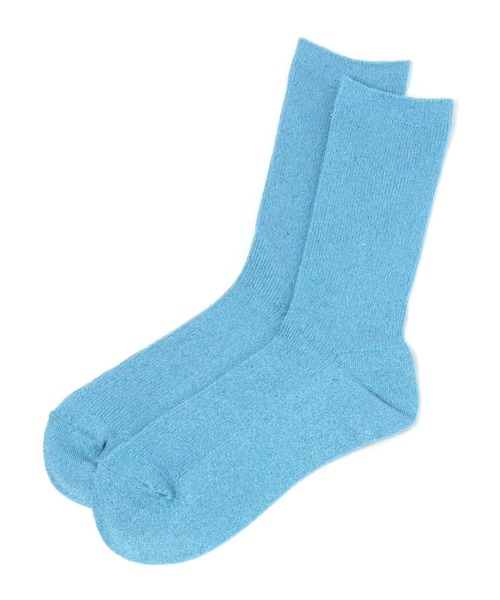 LOWRYS FARM（ローリーズファーム）の「ラメミックスソックス　 996781（ソックス/靴下・レディース・ピンク/ブラック/グレー/ブルー・FREE）」の3枚目の写真