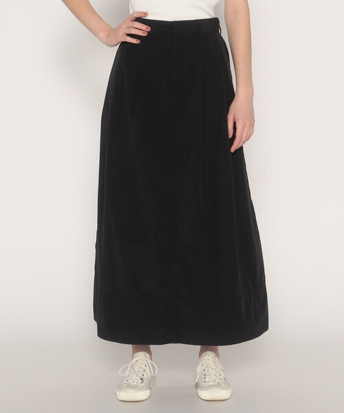DANTON（ダントン）の「WOMEN'S N/C TUSSER DOUBLE PLEATED SKIRT