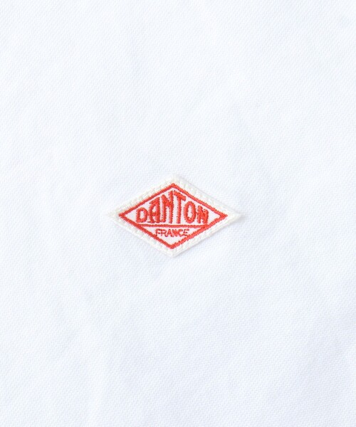 DANTON（ダントン）の「【DANTON/ダントン】SOX ROUND COLLAR PO SHIRT L/S ラウンドカラーシャツ（シャツ/ブラウス・メンズ・ホワイト/キナリ/ブルー・38/40/42/44）」の13枚目の写真