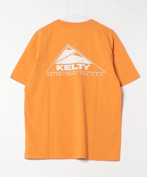 BACK LOGO S/S T-SHIRTS /バックロゴS/STシャツ（USAコットン）（Tシャツ/カットソー）｜KELTY（ケルティ）
