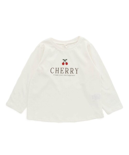 apres les cours(アプレレクール)の「4色4柄モチーフTシャツ(Tシャツ/カットソー・キッズ・アイボリー/チャコール/ラベンダー/ピンク・80/110/90/100/120/140/130)」の20枚目の写真