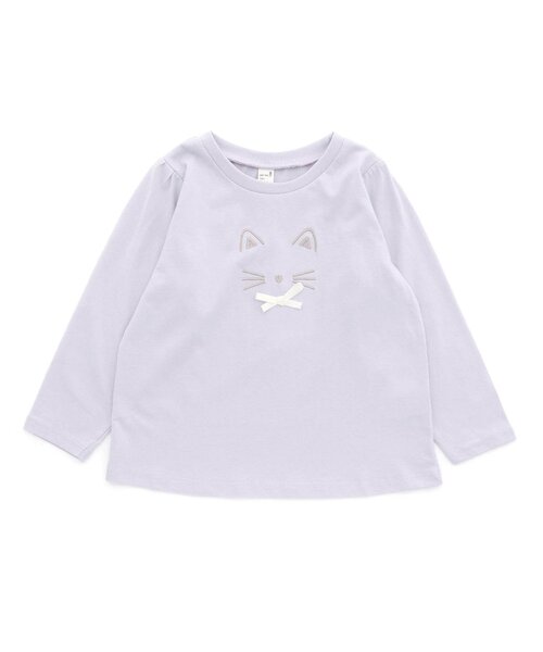 apres les cours(アプレレクール)の「4色4柄モチーフTシャツ(Tシャツ/カットソー・キッズ・アイボリー/チャコール/ラベンダー/ピンク・80/110/90/100/120/140/130)」の21枚目の写真