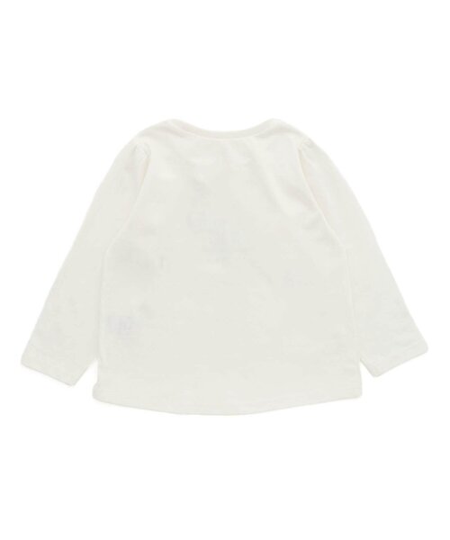 apres les cours(アプレレクール)の「4色4柄モチーフTシャツ(Tシャツ/カットソー・キッズ・アイボリー/チャコール/ラベンダー/ピンク・80/110/90/100/120/140/130)」の6枚目の写真