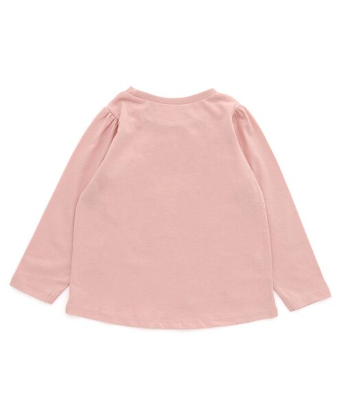 apres les cours(アプレレクール)の「4色4柄モチーフTシャツ(Tシャツ/カットソー・キッズ・アイボリー/チャコール/ラベンダー/ピンク・80/110/90/100/120/140/130)」の8枚目の写真