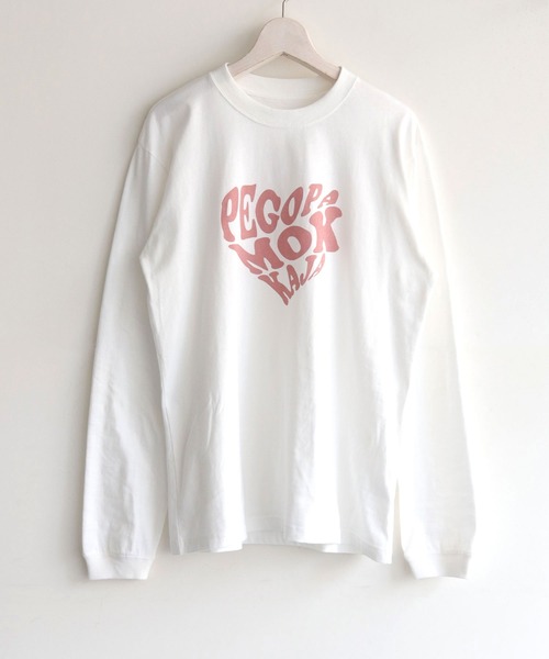HER CLOSET（ハークローゼット）の「 【HER CLOSET】WEB限定ハートプリントロゴロンT WEB LIMITED HEART PRINT LOGO LONG TEE（Tシャツ/カットソー・レディース・ホワイト系1/ホワイト系2/ブラック/オフホワイト・S/M）」の17枚目の写真