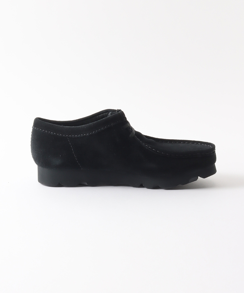 Clarks（クラークス）の「【Clarks / クラークス】Wallabee GTX Black（モカシン/デッキシューズ・メンズ・ブラック・8.5/XX-SMALL/7.5/7/6.5/9）」の4枚目の写真