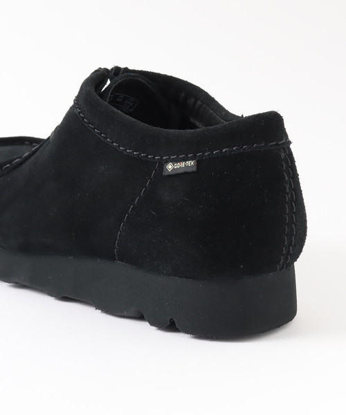 Clarks（クラークス）の「【Clarks / クラークス】Wallabee GTX Black（モカシン/デッキシューズ・メンズ・ブラック・8.5/XX-SMALL/7.5/7/6.5/9）」の5枚目の写真