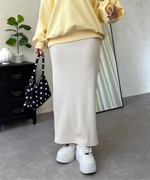 prose verse（プロズヴェール）の「ウエストドロストカットリブナロースカート（スカート）」