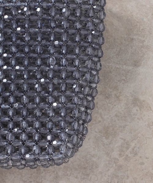 EFOLE（エフォル）の「Beads mini tote bag / ビーズ ミニ トート バッグ（トートバッグ・レディース・その他4/グレー・FREE）」の9枚目の写真