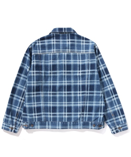 A BATHING APE（アベイシングエイプ）の「BAPE CHECK DENIM