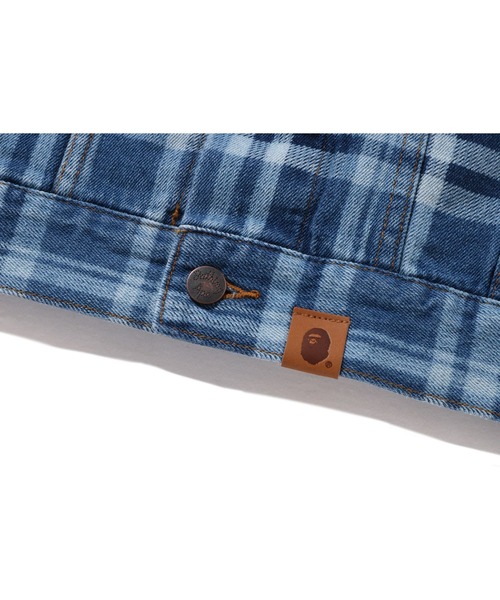 A BATHING APE（アベイシングエイプ）の「BAPE CHECK DENIM