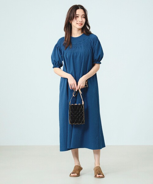 B:MING by BEAMS(ビーミングバイビームス)の「B:MING by BEAMS / サッカー ワンピース(ワンピース・レディース・ブルー/ネイビー・MEDIUM/SMALL)」の11枚目の写真