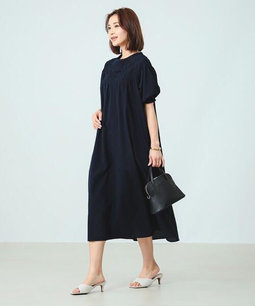 B:MING by BEAMS(ビーミングバイビームス)の「B:MING by BEAMS / サッカー ワンピース(ワンピース・レディース・ブルー/ネイビー・MEDIUM/SMALL)」の15枚目の写真