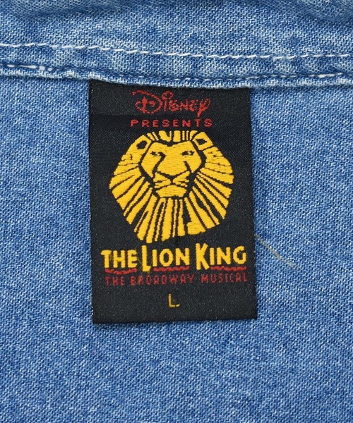 DISNEY VINTAGE（ディズニーヴィンテージ）の「【ヴィンテージ古着】90's THE LION KING/ライオンキング Disney B.D デニムシャツ（シャツ/ブラウス・メンズ・ブルー・LARGE）」の5枚目の写真