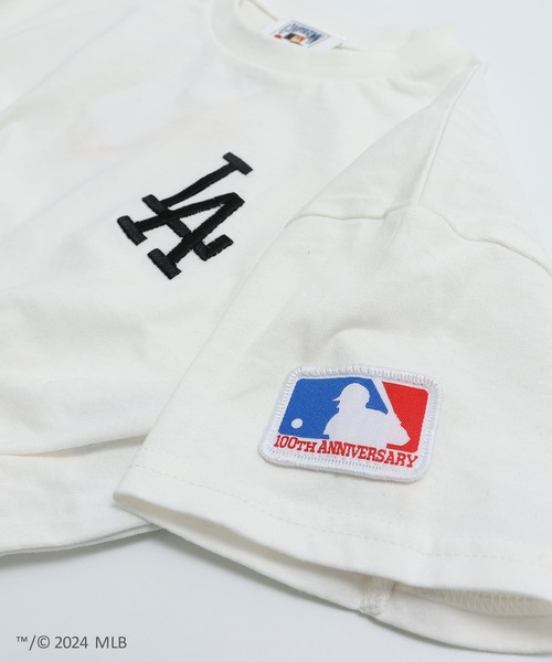セール】MLB ロゴ ショート丈Tシャツ（Tシャツ/カットソー